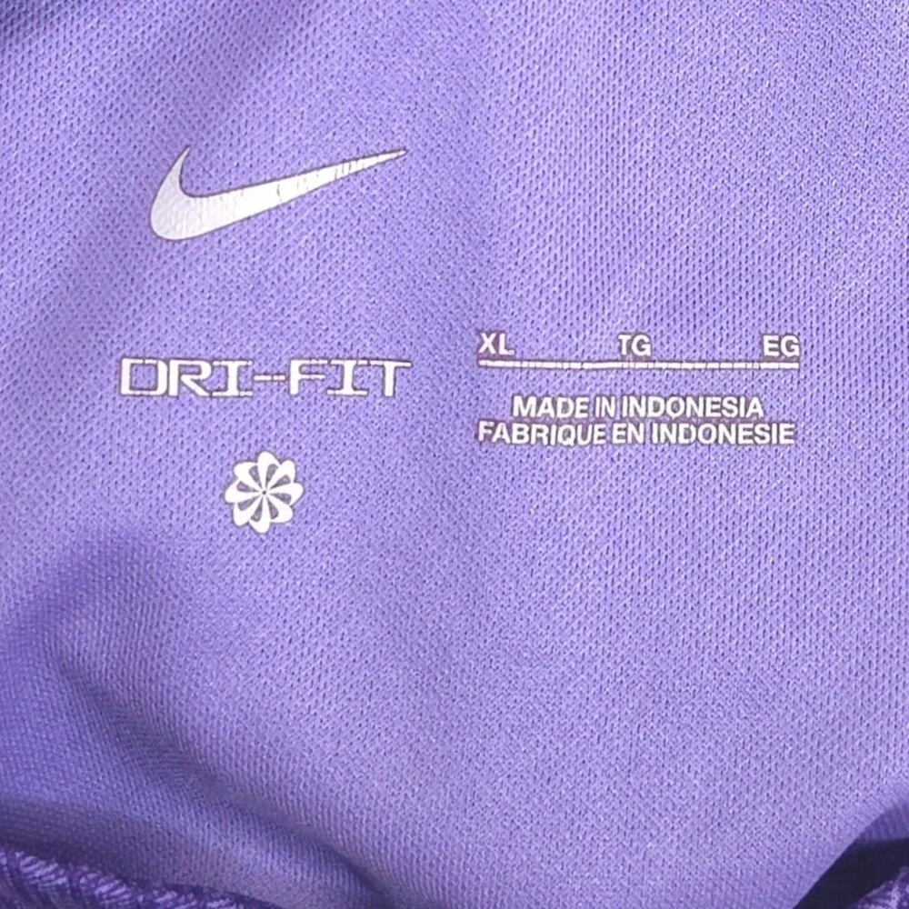 Nike Liverpool FC 23-24 Soccer Jersey Youth XL Third Kit Purple Dri-FIT